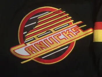 #96 Pavel Bure Starter Canucks MOŠKE Hokejski Dres Vezenje Stitched Prilagodite katero koli številko in ime