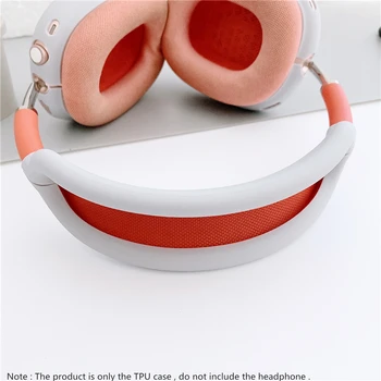 3 v 1 Silikonski Mehko TPU Trdna Candy Barve Primeru Za Airpods Max Brezžične Slušalke Glavo Zaščitna Oprema Pokrov Lupini