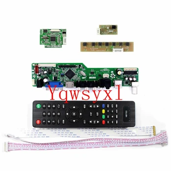 Krmilnik Odbor Komplet za NV156FHM-N42 NV156FHM-N43 TV+HD+VGA+AV+USB LCD LED zaslon EDP Controller Board