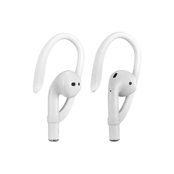 1 Par Mehki Silikon TPU Zaščitna Earhooks Anti-izgubil Uho Kavelj, Držalo za Slušalke Apple AirPods Pro Air Stroki 1 2 Pribor