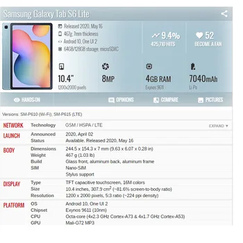 Težka Armour Shockproof Ohišje Za Samsung Galaxy Tab S6 Lite 10.4 SM P610 SM P615 10.4 Palčni Tablični Funda Pokrov + FilmPen