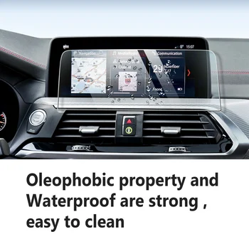 Areyourshop Avtomobilsko Navigacijo Zaščitnik Zaslon Kaljeno Steklo Film Paše Za BMW X3 G01 X4 G02 2019 2020 Auto Notranjost Deli