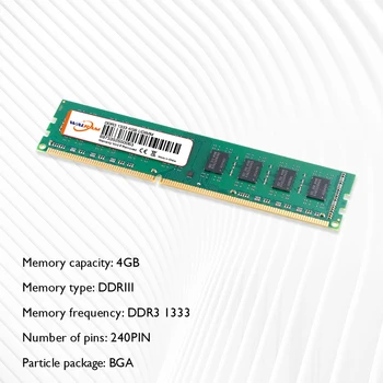 4 GB 1333 DDR3 240 Pin Namizje RAM za Računalnik PC Spomini Shranjevanje Odbor Pomnilniški Modul za Shranjevanje Odbor