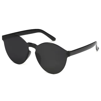 Krog Okvir sončna Očala Za Moške Rimless Ženska sončna Očala Trend Oculos De Sol Ženski Pisane Ocean Objektiv gafas oculos feminino