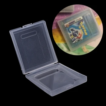 5Pcs prozorne Plastike Igra Kartuše Primeru Prahu Kritje Za Nintendo Game Boy Color, GBC