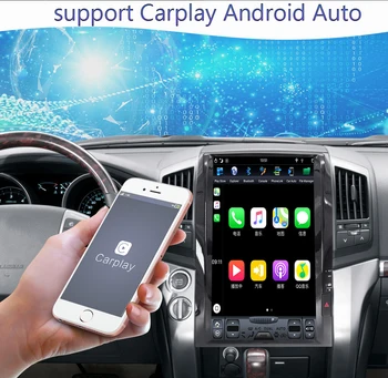 PX6 10.0 Za Hyundai RohensGenesis coupe Android Stereo Radio z Zaslonom Tesla Radio Predvajalnik Avto GPS Navigacija Vodja Enote CARPLAY