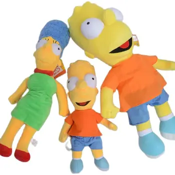25 cm Original Simpsons, Anime znakov, Pliš igrače, igrače za Otroke rojstni dan darila PVC Akcijska Figura, Zbirka Model Igrače Gi