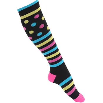 8 parov zunanjih športnih stiskanje nogavice za ženske in moške multicolor teče elastična tele varstvo nogavice kolesarjenje