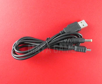 Podatkovni Kabel Polnilnika Moč 2 v 1 Podatkovni Kabel za Polnjenje Kabel za Sony PSP 1000 2000 3000 igralne Konzole