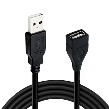 USB 2.0 Kabel, Podaljšek Kabel Žičnih Kablov za Prenos Podatkov Super Hitrost Podatkov Podaljšek za Monitor, Projektor Miško S