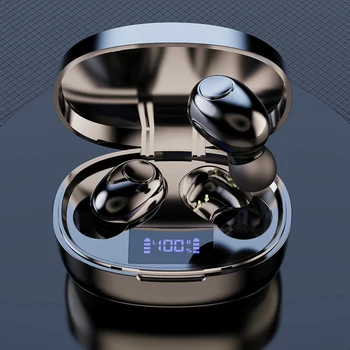 Tws Brezžične Bluetooth Slušalke Slušalke Hrupa Preklic Polnjenje Box Šport Nepremočljiva Bluetooth 5.1 Slušalke za Vse Telefon