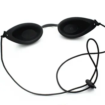 Prenosni Super Prilagodljiva solarij Očala Zaščito za Oči UV Črna Očala Lepoto Oči Zaščitna Maska