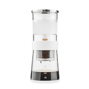 Ice Kapljično Kavo Pot, Aparat Za Kavo Filter Steklena Perkolatorji Espresso Kuhinja Barista Dripper Pot Ledeno Hladno Pivo, Lonci, Brewer