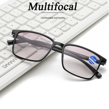 2021 Postopno Bifocal Multifokalna Obravnavi Očala Sonce Bralci Presbyopia Očala Proti Modra Svetloba Lahka Očala 1.0-4.0
