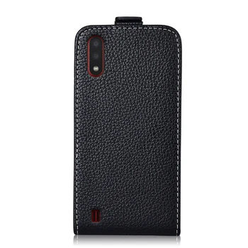 Usnja Flip Case Za Samsung Galaxy M01 A01 Jedro Zajema A01 M01 Jedro Srčkan Telefon Vrečko Ohišje za Samsung M01 A01 Primeru