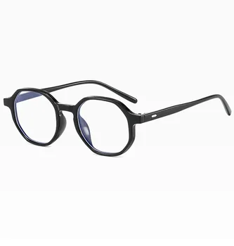 Ženske Moški Optična Očala Proti Modri Žarki Modni Očala Ultralahkimi, Prozorni Kozarci Okvir Vision Care PC Okvir Smolo Objektiv