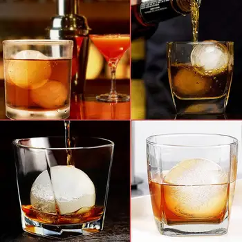 Whisky 5 cm Cocktail Pitje Vina Pladenj za Led Žogo Plesni Področju Ice Maker Plesni Področju Obliko Ice Cube Maker za Osebe v Gospodinjstvu