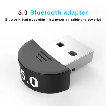 USB Bluetooth Adapter 5.0 Dongle, Glasbo, Avdio Sprejemnik Prost Pogon Namizni Računalnik PC TV Sprejemnik, Avto Hands-free Oddajnik