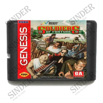 Vojaki Sreče 16 bit MD Igra Kartice Za Sega Mega Drive Za Genesis