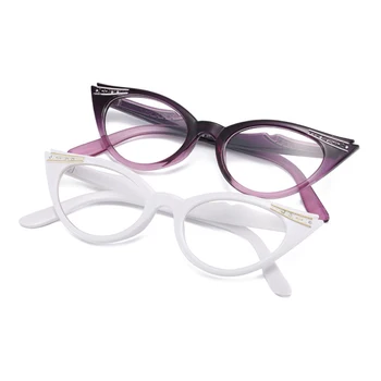 Seemfly Nove Modne Ženske Obravnavi Očala HD Objektiv Mačka Oči Presbyopia Očala Očala Dioptrije +1.0 1.5 2.0 2.5 3.0 3.5