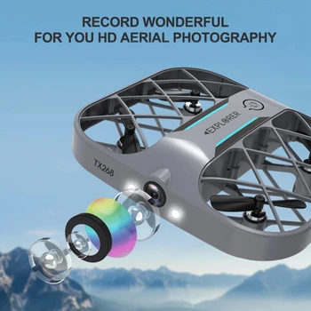 Najboljši Mini Brnenje 4K Poklic širokokotni HD Kamera, WiFi FPV Optični Tok brezpilotna letala Fotoaparat Helikopter S Kamero