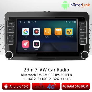 Android Avto Radio Multimedijski predvajalnik Videa, GPS Navigacijo, Bluetooth Player, FM/AM 7