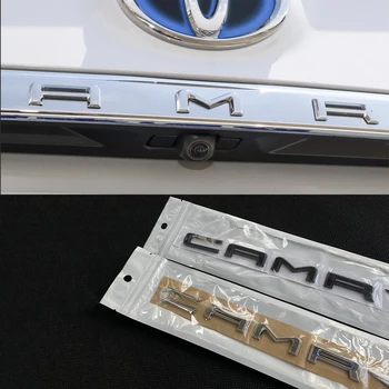 ABS avto 3D Pismo Zadaj prtljažnik Decals Emblem značko nalepke Nalepke Avto styling auto Dodatki Za Toyota Camry C A M R Y 2018 +