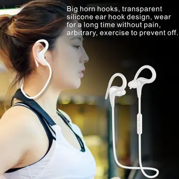 Bluetooth Slušalke, Brezžične Slušalke Šport Nov Slog Kljuko Vrat Nepremočljiva Čepkov Mic Hrupa Preklic Bluetooth Slušalke