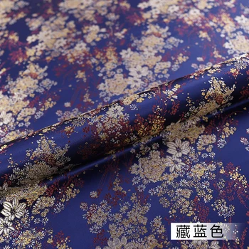114 cm Brocade Saten Tkanine Širino 114 cm Lepa Obleka Krpo Materiala za Izdelavo Cheongsam in Kimono