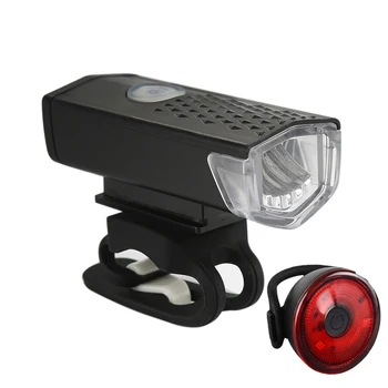 Rainproof Izposoja Prednja Luč, Luč Nastavite USB Polnilne Smart Smerniki LED Lučka za Kolo Kolesarska Svetilka Kolesarske Opreme