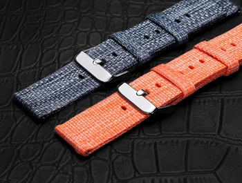 Najlon watchband Za Samsung Galaxy Prestavi S3 S2 Razred Mehko Dihanje Zamenjava Pasu Šport Zanke 22 mm 20 mm Univerzalni trak
