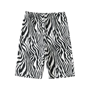 Hlače Za Ženske Zebra Print Tesen Hlače Modni Priložnostne 2021 Poletje Elegantno Visoko Pasu, Kolesarski Hlače Ženske Teče Oblačila