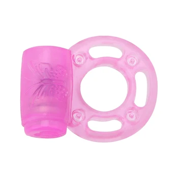 Silikonski Vibrator Zamudo Izliv z vibriranjem Petelin Obroč Klitoris Stimulator Spolnih Igrač za Moške Nekaj Penis Prstan Odraslih Izdelka