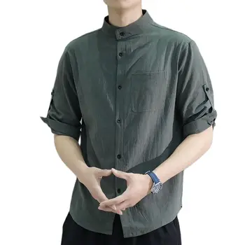 Poletje svoboden Macheda Japonski velikosti moške Kitajski slog perilo perilo majica kratek rokav nadzor