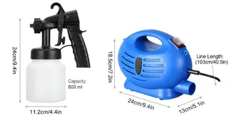 110V/220V večnamenski električni spray pištolo /DIY prenosni/home izboljšanje površinsko razprševanje/barve pištolo