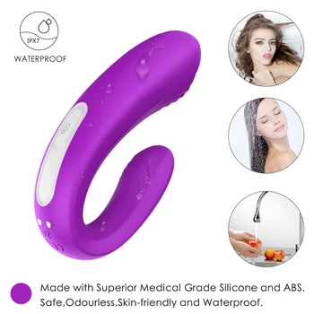 Brezžični Daljinski upravljalnik Upogljivi Klitoris Vagine Stimulator Spolnih Igrač za Ženske Vibrator Nekaj Delež G-spot Vibrator