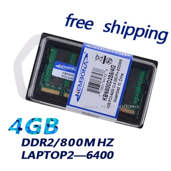 KEMBONA Novo 4 GB pc2 6400 ddr2 800 MHz 200pin sodimm Laptop notebook RAM so-DIMM, brezplačna dostava