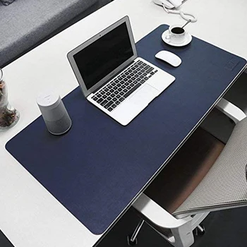 Desk Pad Office Desktop Protector 31,5 Leta Palčni x 15.7 Cm, PU Usnje Desk Mat Blotters Organizator z Udobno Pisanje Površine