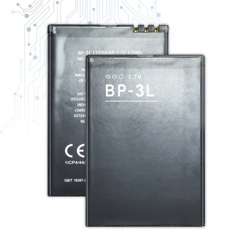 BP-3L Nadomestna Baterija Za NOKIA Lumia 710 610 303 3030 510 603 610C 1300mAh BP 3L BP3L +Številko za Sledenje