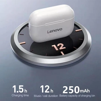 Lenovo LP1S TWS Bluetooth 5.0 Slušalke Brezžične Stereo Bas Čepkov šumov Šport Vodotesne Slušalke
