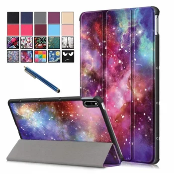 Za Samsung Galaxy Tab 10.1 2019 SM-T510 SM-T515 Zložljiva Magnetni Pokrov za Funda Zavihku 10 1 Primeru 2019 Tablet