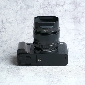 Oreh zrna Lesa carvinga Shake Ročaj Del Za Fuji Fujifilm XE4 X-E4 fotoaparat ročaj pribor Zamenjava S Trakom