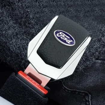 Vroče Prodajo Avto Kovinski Usnjene Sedežne Belt Sponke Priključite Posnetek za Ford S Max Fiesta Focus Mk2 Poudarek Mondeo Mk3 Mk4 Ranger Fiesta Mk7