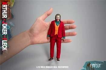 Na Zalogi 1/12 Obsega Patriot studio Klovn Joker 6 palcev Arthur Joker Fleck Akcijska Figura Model Standard/Deluxe Edition