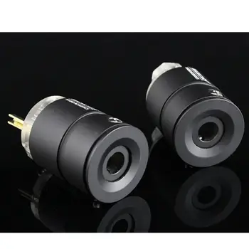 Hi-end Audio Adapter 6N Baker 24K pozlačeni NAS Power Plug & IEC Konektor za Ojačevalnik Napajalni Kabel
