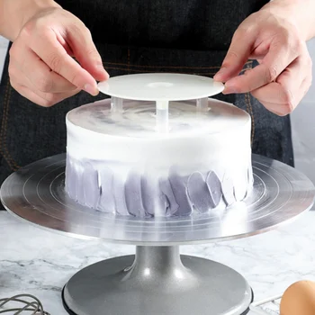 Multi-layer Cake Stebrov Z Okroglo Distančnik Edinstveno Kuhinja DIY Ročno Orodje za Peko