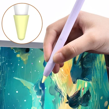 Svinčnik Nasvet Cover Za Apple Svinčnik 2. 1. Generacija Izklop Silikonski Nib Primeru Za Svinčnik Kritje Kože Screen Protector Za iPad Pro