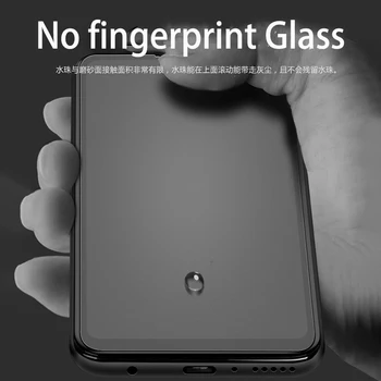 Ni Prstnih odtisov, Mat Telefon Stekla Za iPhone SE 6 6S 7 8 Plus 9H Polno Kritje Težko Kaljeno Steklo Za iPhone X XS XR 11 Pro Max
