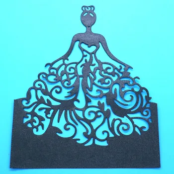 Poročna Obleka Rezanje Kovin Matrice Scrapbooking Foto Album Kartice Izdelavo Dekorativne Plesni Obrti Rezanje Predlogo In Reliefi