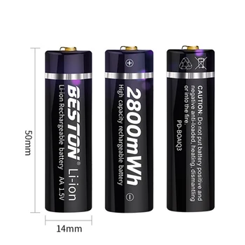 Baterije AA AAA7 baterije 1,5 V konstantni napetosti baterije za ponovno polnjenje KTV mikrofon posebne polnilna litijeva baterija